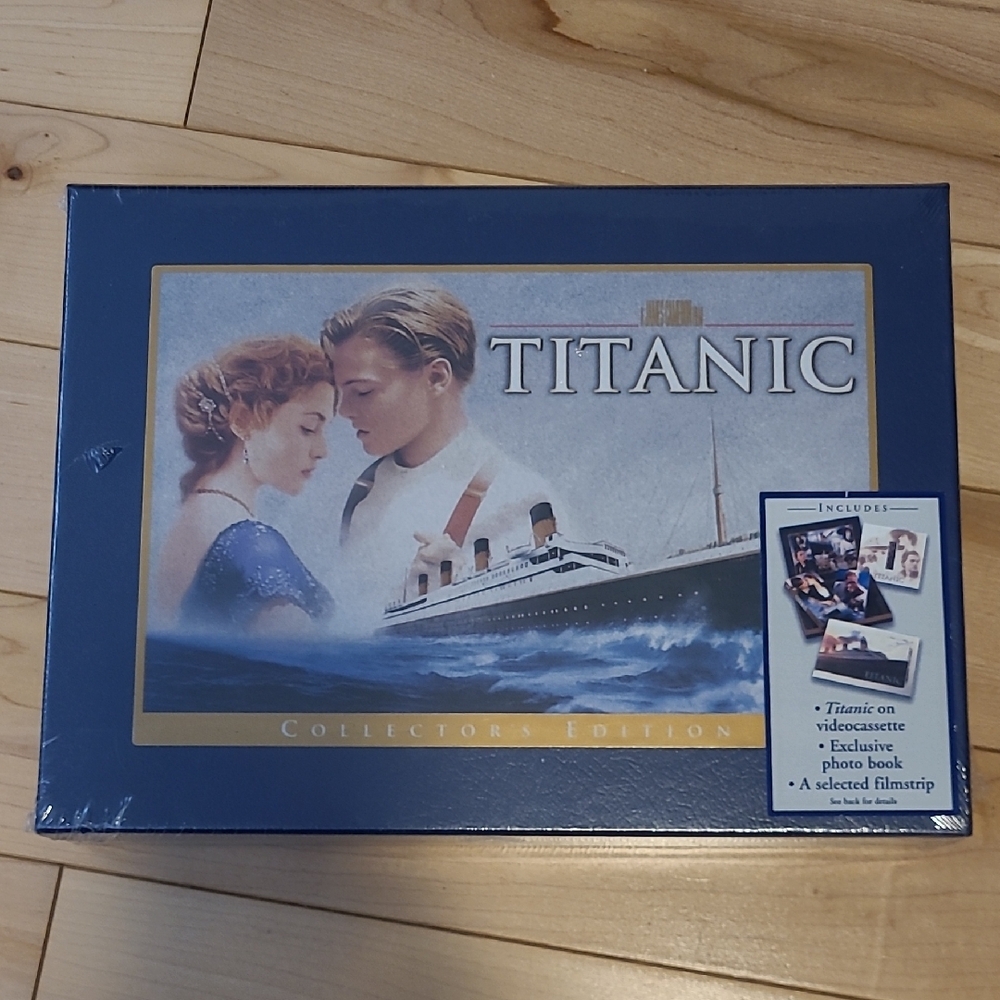 Brand New Titanic VHS Collector's Edition Box Set